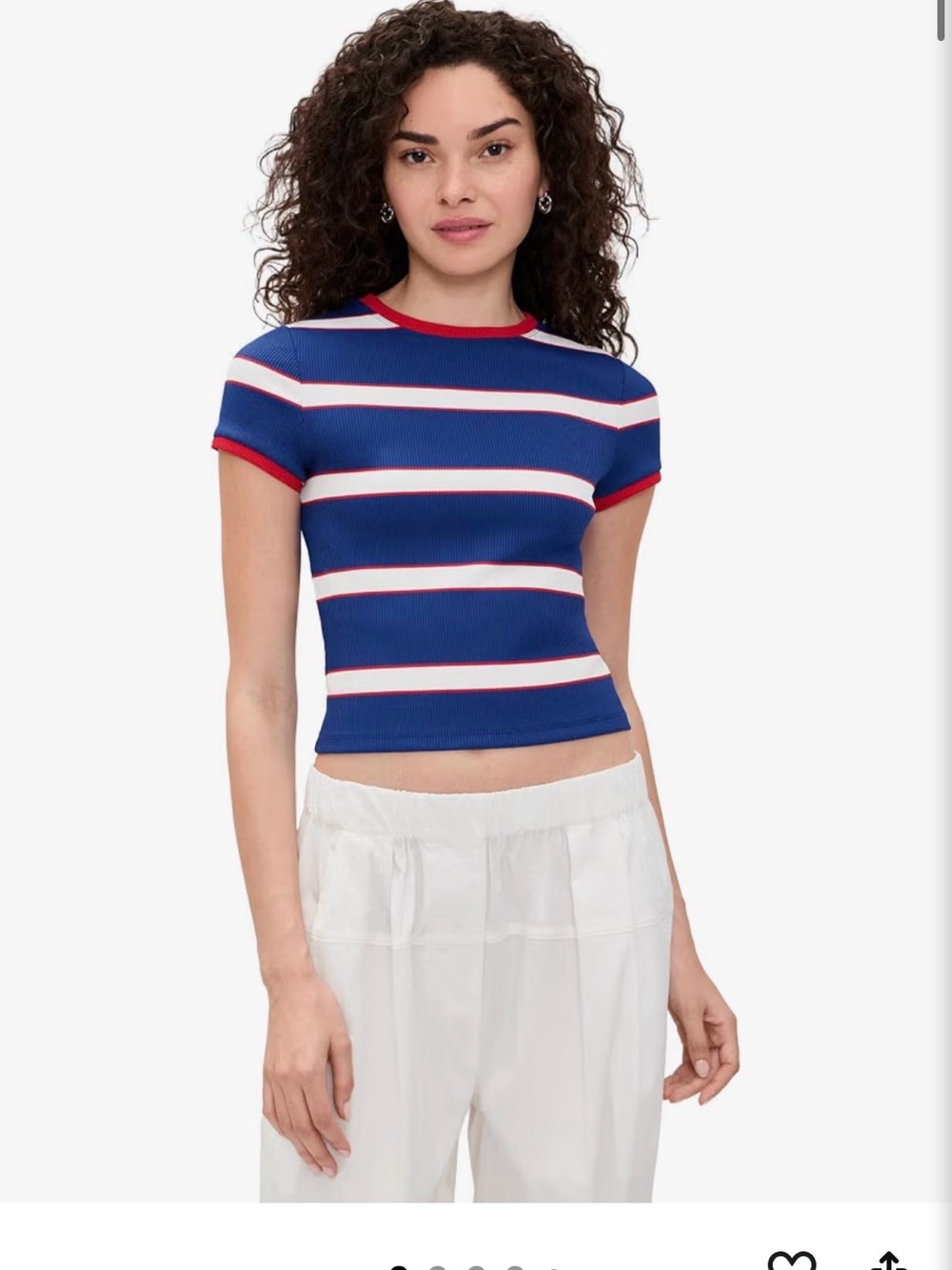 Alice and Olivia onie baby ringer tee